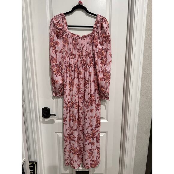 MSRP $168 NWT Free People Jaymes Floral Print Square Neck Size XS-S | QUICK SHIP - Picture 5 of 8